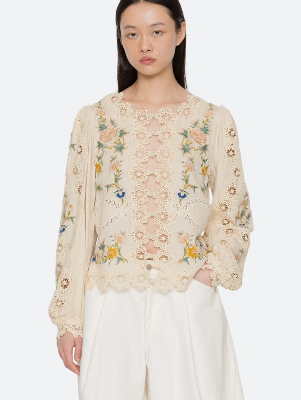 Sea Adonna L/S Top - Picture 2 of 14